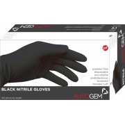 Image for Extra Large Black Nitrile Gloves