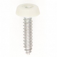 Image for White Fixed Head 1? Self Tapping Screw