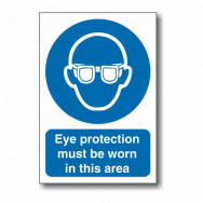 Image for Protective Eyewear Must Be Worn