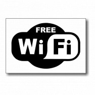 Image for Free Wi-Fi Sign
